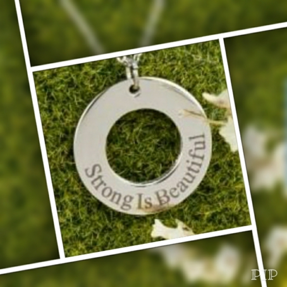 “Strong is Beautiful” Necklace